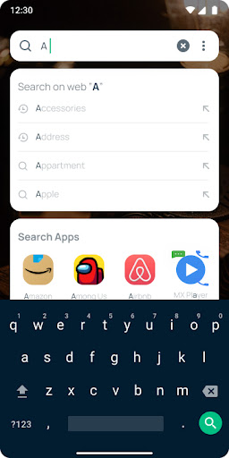 Android application concencrate screenshort