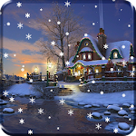 Cover Image of डाउनलोड Winter Snow night HD Wallpaper  APK
