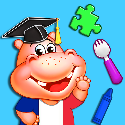 Le Cirque - Kids learn French logo