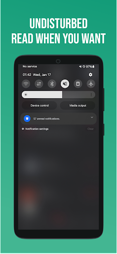 Android application Notif Bin: Notification Saver screenshort