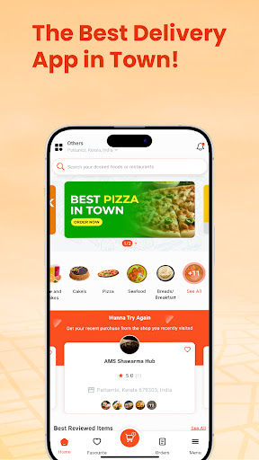 Android application Pappad – Delivery App screenshort