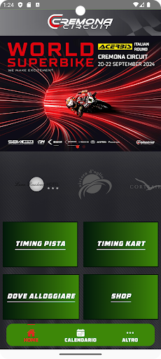 Android application Cremona Circuit screenshort