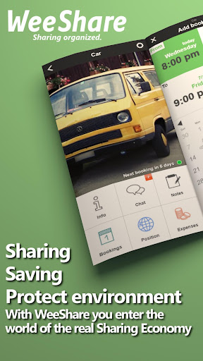 Android application WeeShare screenshort