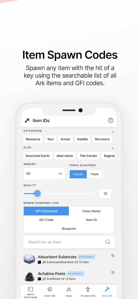 Ark IDs - Commands & Codesのおすすめ画像4