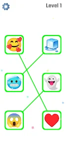 Drag emoji - matching puzzle