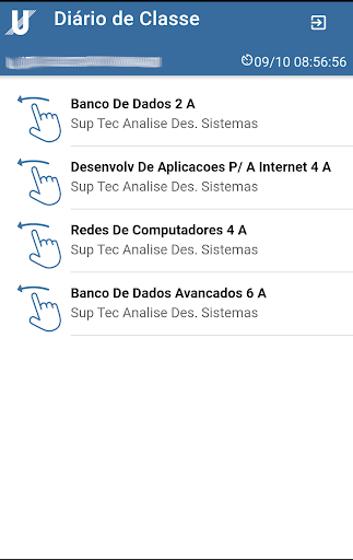 Aplicativo do Professor - UNIM Screen 2