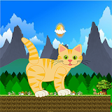 cat running games icon