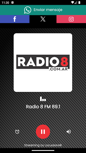 Android application Radio 8 FM 89.1 screenshort