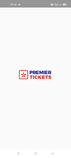 Android application Premier Ticket Booking App screenshort