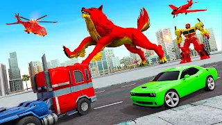 Wolf Robot Car Transformation - Screenshot 1