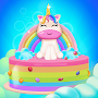Unicorn Cake Baking Girl Games