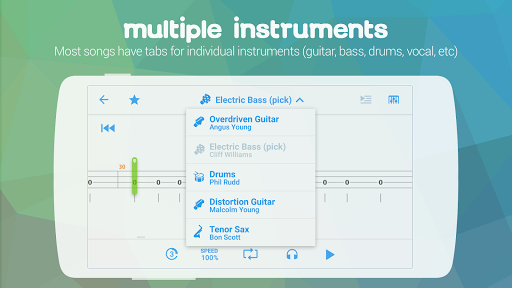 تابات وأوتار جيتار Songsterr