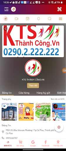 THÀNH CÔNG Nền Tảng Đa Dịch Vụ Screen 2