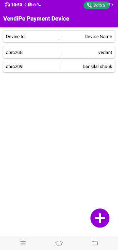 VendiPe Payment Device Screen 2