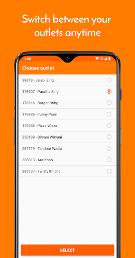 Android application IRCTC Partner Vendor screenshort