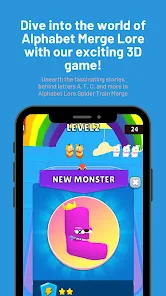 Merge Alphabet Lore Run Games – Apps no Google Play