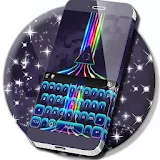 Keypad Color Neon icon