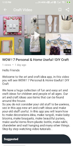 Learn Crafts and DIY Arts by Videos