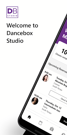 Android application Dancebox Studio screenshort