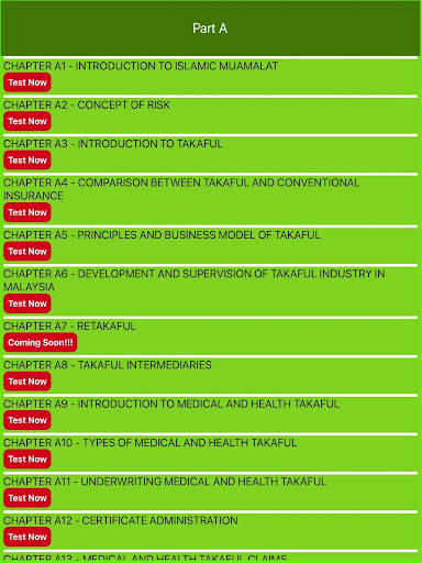 TBE Takaful Exam - English