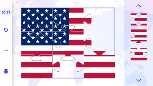 World Flag Quiz — Puzzle Game Screen 2