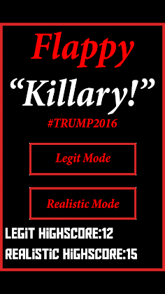 Flappy Hillary "Killary" - Screenshot 3