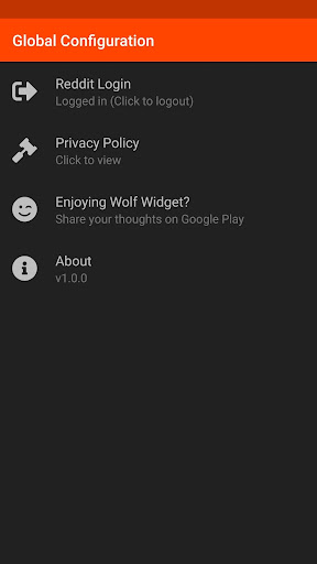 Wolf Widget for Reddit