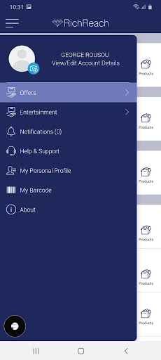 RichReach (Rich Reach) Screen 2