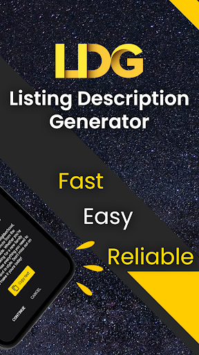 Listing Description Generator Screen 2