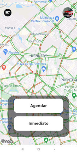 Android application ONUS DRIVER screenshort