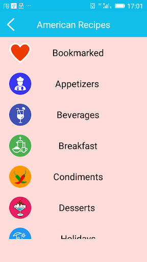 Learn American Recipes Screen 2