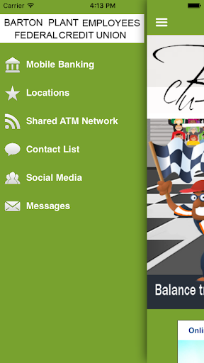 Android application Barton Plant Employees FCU screenshort