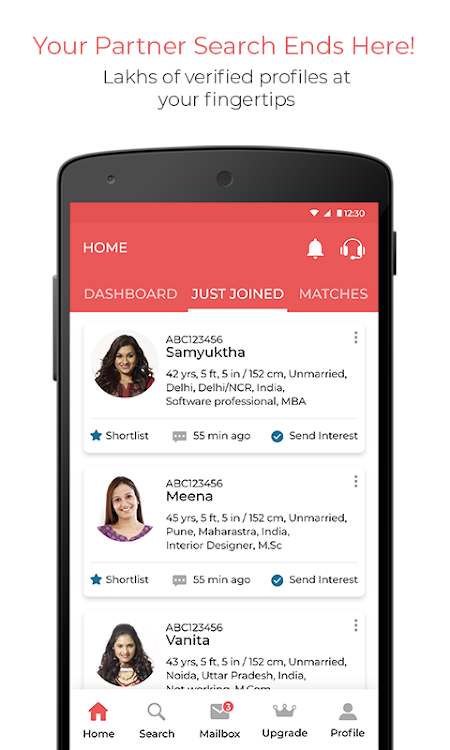 40Plus Matrimony -Marriage App - 9.0 - (Android)