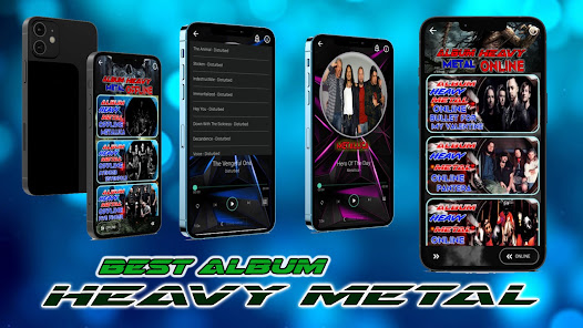 Screenshot 2 150+ Song Heavy Metal Offline android