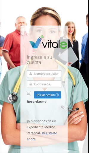 Android application Vitale screenshort