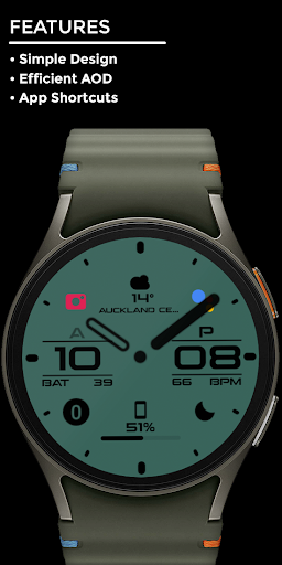 Night ver 44 - watch face screenshot 1
