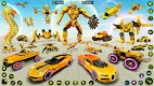 screenshot of Bee Robot Car Transform Games