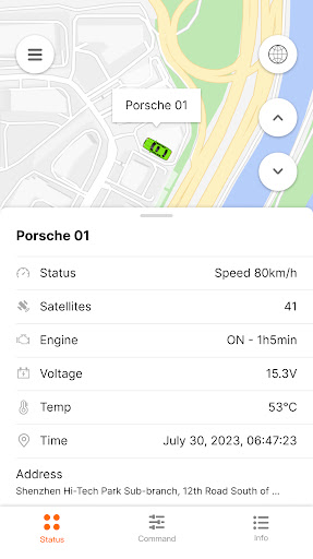 Android application MetaOnline screenshort