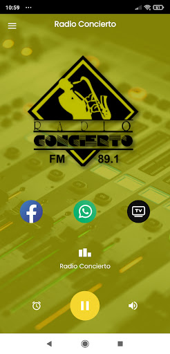 Radio Concierto 89.1 FM Screen 2