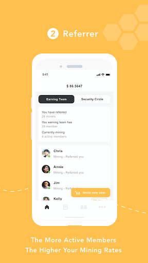 Bee Network:Phone-based Digital Currency  screenshots 3