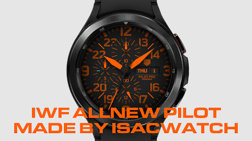 Android application IWF AllNew Pilot watch face screenshort