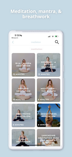Screenshot of stONE Yoga