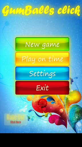 Android application GumBalls click screenshort