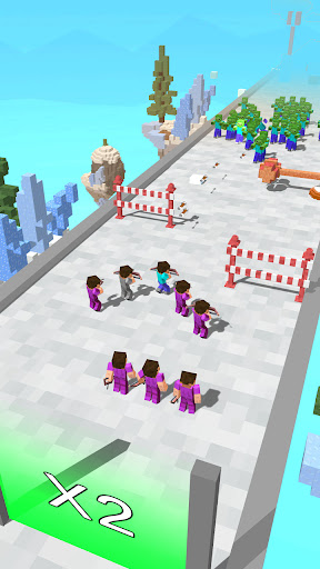 Hero Craft Run 3D Screen 2