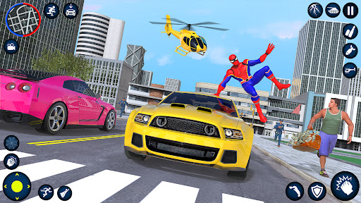 Spider Rope Hero City Battle Screen 3