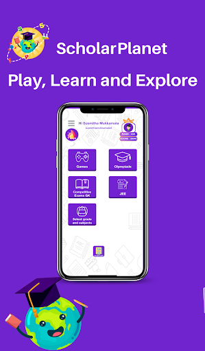Android application Scholar Planet screenshort