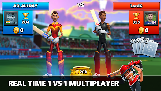 Stick Cricket Live APK MOD – ressources Illimitées (Astuce) screenshots hack proof 2