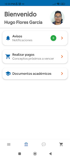 School Manager App Screen 2