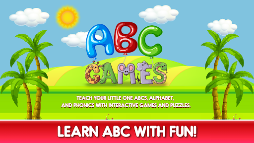 Android application ABC-ya Later: Learn Alphabet screenshort