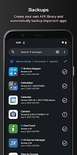 AppDash: App Manager & Backup Tangkapan layar